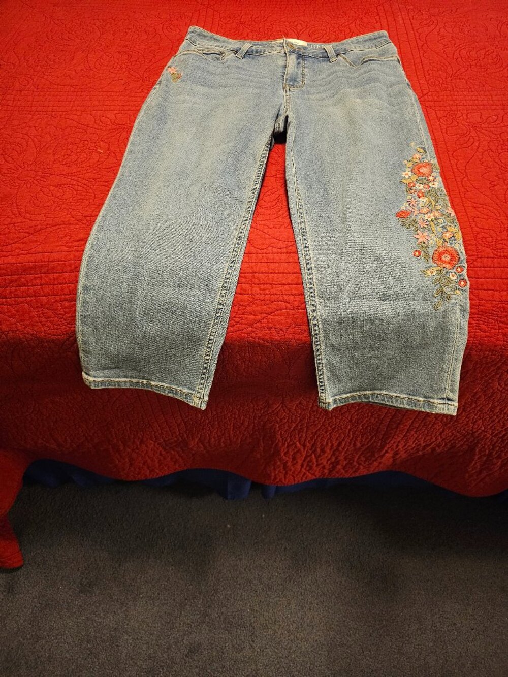 croft & barrow stretch size 6 premium denim